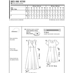 Schnittmuster Burda 6496 Kleid - Ribes y Casals