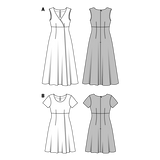 Schnittmuster Burda 6496 Kleid - Ribes y Casals