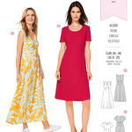 Schnittmuster Burda 6496 Kleid - Ribes y Casals