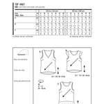 Schnittmuster Burda 6501 Oberteil - Ribes y Casals
