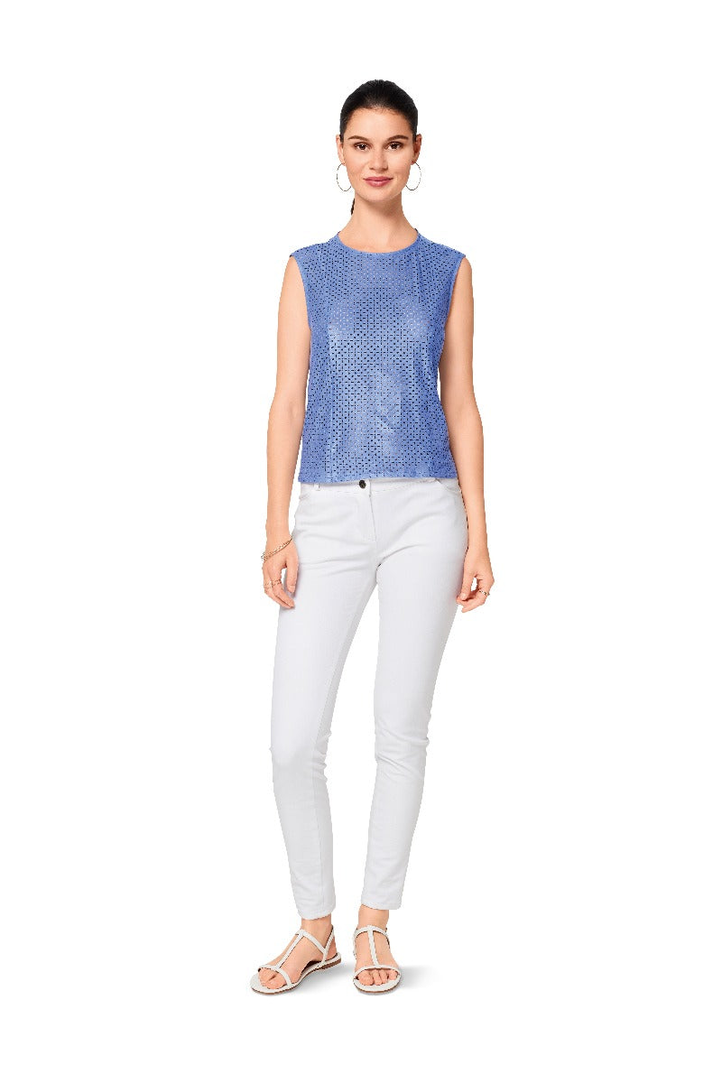 Schnittmuster Burda 6525 Top - Ribes y Casals