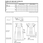 Schnittmuster Burda 6532 Kleid y Oberteil - Ribes y Casals