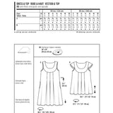 Schnittmuster Burda 6532 Kleid y Oberteil - Ribes y Casals