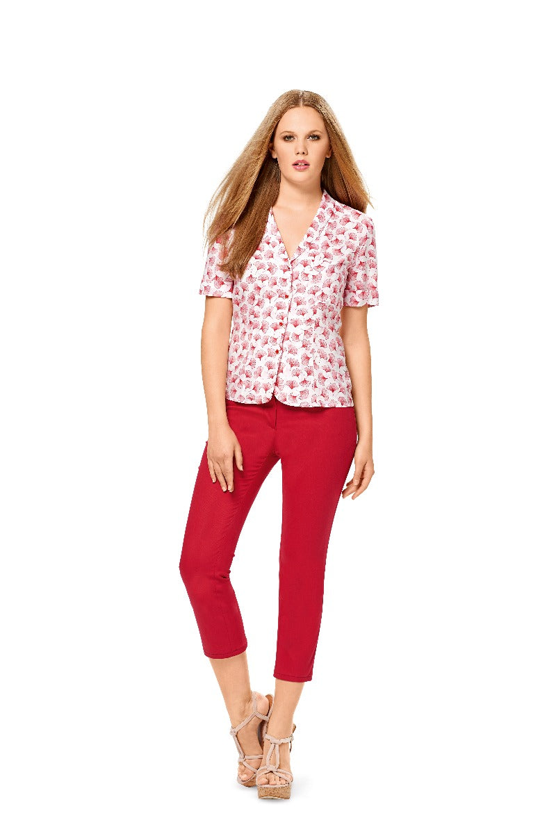 Schnittmuster Burda 6534 Hose - Ribes y Casals