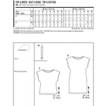 Schnittmuster Burda 6540 Kleid y Oberteil - Ribes y Casals