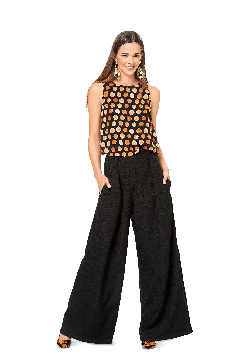 Schnittmuster Burda 6544 Hose - Ribes y Casals