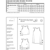 Schnittmuster Burda 6541 Kleid y Oberteil - Ribes y Casals