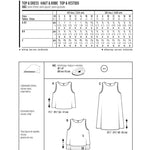 Schnittmuster Burda 6541 Kleid y Oberteil - Ribes y Casals