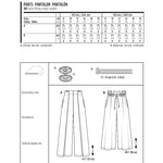 Schnittmuster Burda 6544 Hose - Ribes y Casals