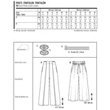 Schnittmuster Burda 6544 Hose - Ribes y Casals