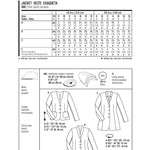 Schnittmuster Burda 6569 Jacke - Ribes y Casals