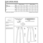 Schnittmuster Burda 6573 Hose - Ribes y Casals