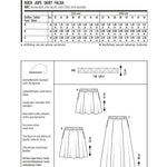 Schnittmuster Burda 6586 Rock - Ribes y Casals