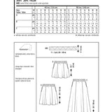 Schnittmuster Burda 6586 Rock - Ribes y Casals