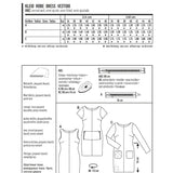 Schnittmuster Burda 6609 Kleid - Ribes y Casals
