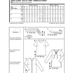 Schnittmuster Burda 6610 Jacke y Hemd - Ribes y Casals