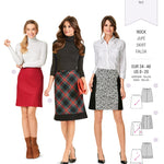 Schnittmuster Burda 6612 Rock - Ribes y Casals
