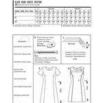 Schnittmuster Burda 6627 Kleid - Ribes y Casals