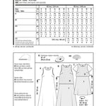 Schnittmuster Burda 6628 Kleid - Ribes y Casals