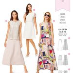 Schnittmuster Burda 6628 Kleid - Ribes y Casals