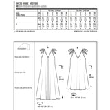 Schnittmuster Burda 6663 Kleid - Ribes y Casals