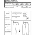 Schnittmuster Burda 6678 Hose - Ribes y Casals