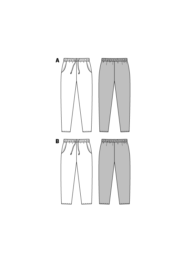 Schnittmuster Burda 6678 Hose - Ribes y Casals