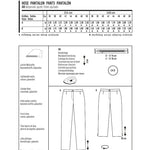 Schnittmuster Burda 6681 Hose - Ribes y Casals