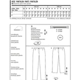 Schnittmuster Burda 6681 Hose - Ribes y Casals