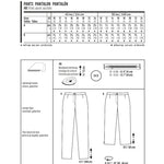 Schnittmuster Burda 6681 Hose - Ribes y Casals