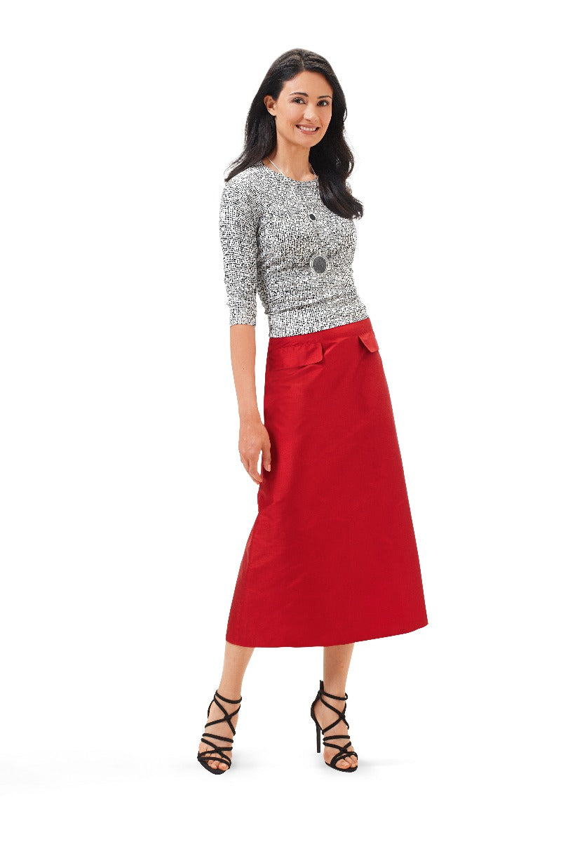 Schnittmuster Burda 6682 Rock - Ribes y Casals