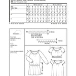 Schnittmuster Burda 6684 Kleid y Bluse - Ribes y Casals