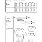 Schnittmuster Burda 6684 Kleid y Bluse - Ribes y Casals