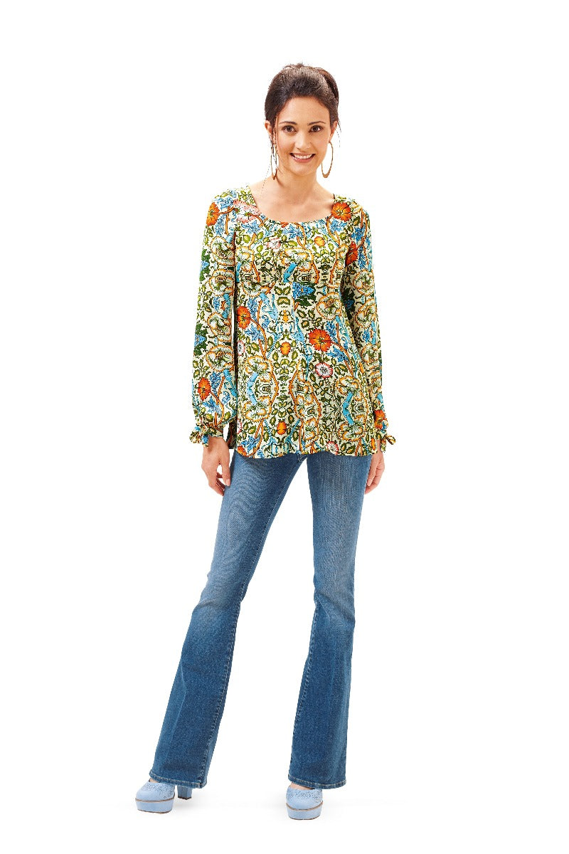 Schnittmuster Burda 6685 Kleid y Bluse - Ribes y Casals