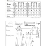 Schnittmuster Burda 6687 Kleid y Jacke - Ribes y Casals