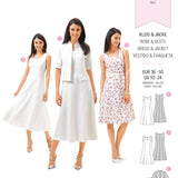 Schnittmuster Burda 6687 Kleid y Jacke - Ribes y Casals
