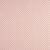 Perkal Diagonal Floral Print Rosa - Ribes y Casals