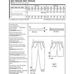 Schnittmuster Burda 6719 Hose - Ribes y Casals