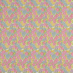 Perkal Bedruckte Girlande Rosa - Ribes y Casals
