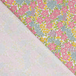 Perkal Bedruckte Girlande Rosa - Ribes y Casals