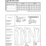 Schnittmuster Burda 6821 Kleid - Ribes y Casals