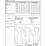Schnittmuster Burda 6821 Kleid - Ribes y Casals
