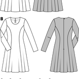Schnittmuster Burda 6821 Kleid - Ribes y Casals