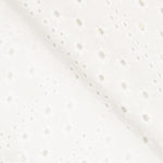Stickereistoff Schweizer Stickerei Multi Flower Broken White - Ribes y Casals