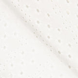 Stickereistoff Schweizer Stickerei Multi Flower Broken White - Ribes y Casals