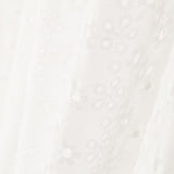 Stickereistoff Schweizer Stickerei Multi Flower Broken White - Ribes y Casals