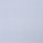 Geometrischer blau-weißer Baumwoll-Voile - Ribes y Casals