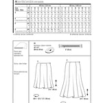 Schnittmuster Burda 6903 Rock - Ribes y Casals