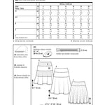 Schnittmuster Burda 6904 Rock - Ribes y Casals