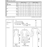 Schnittmuster Burda 6988 Kleid - Ribes y Casals